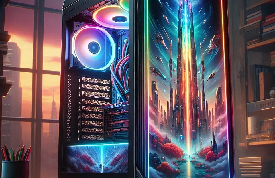 Gabinete ATX Mid Tower 4000X RGB: Design Elegante e Recursos Avançados