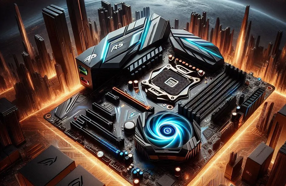 Placa-Mãe B550M AORUS Elite AMD AM4: Desempenho e Conectividade para Gamers e Criadores