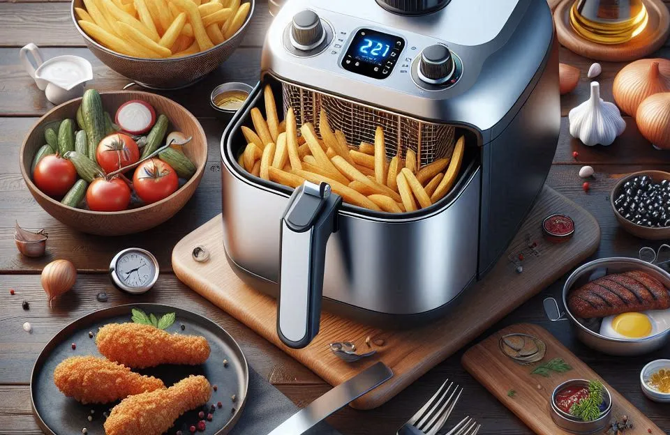 MONDIAL Fritadeira Elétrica 5,5L Grand Family Inox