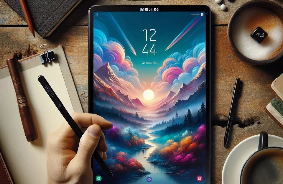 Samsung Galaxy Tab S9 FE+ com 256GB e S Pen