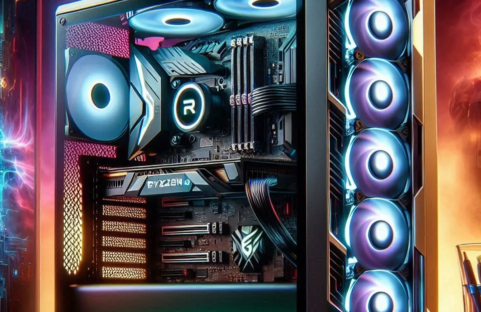 PC Gamer TITAN AMD Ryzen 7 5700G/32GB RAM/NVME 1TB/NVIDIA RTX 3060: Desempenho e Design Impressionantes