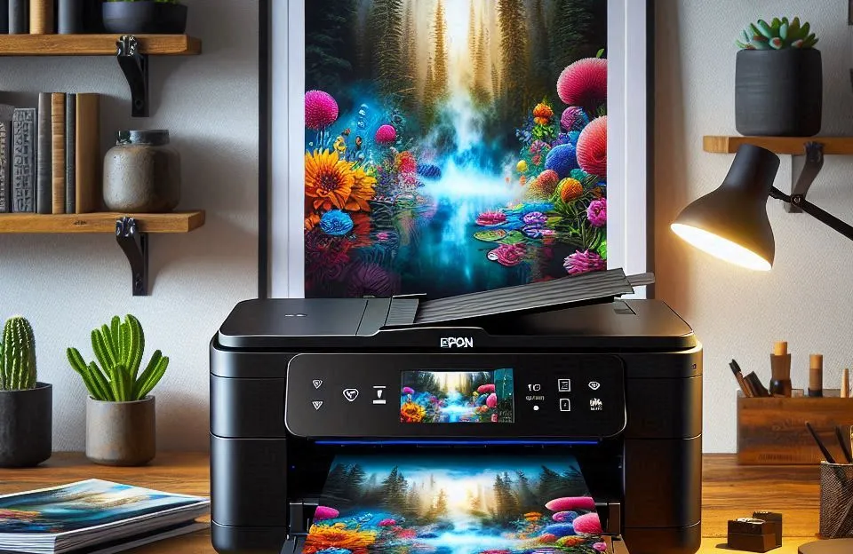 Impressora Epson EcoTank L8180 Multifuncional A3+ - Tanque de Tinta Fotográfica, Wi-Fi, Ethernet e Mais