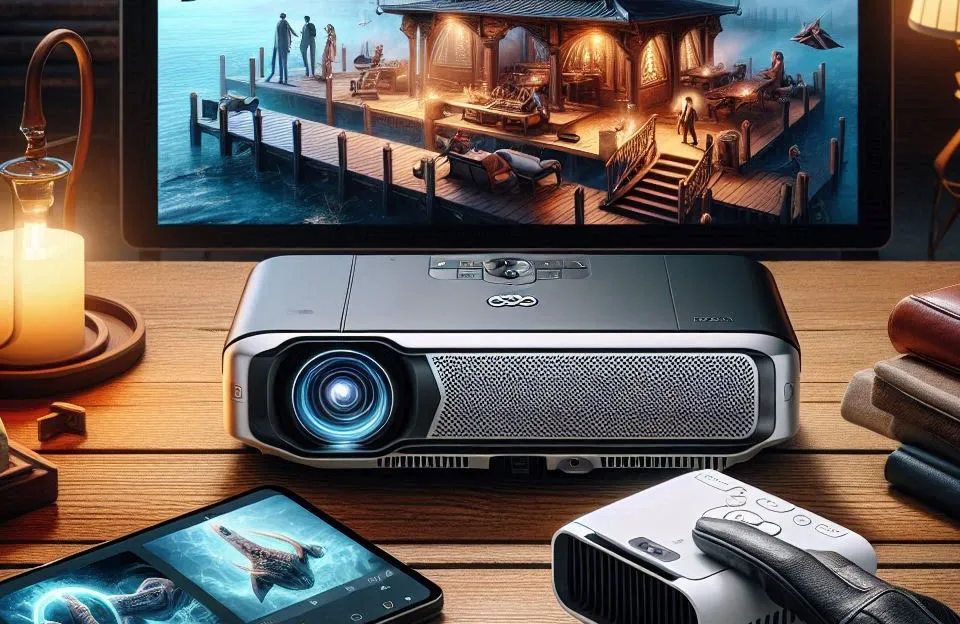 Projetor Epson EpiqVision® Laser Smart EF21 – Portátil e Compacto