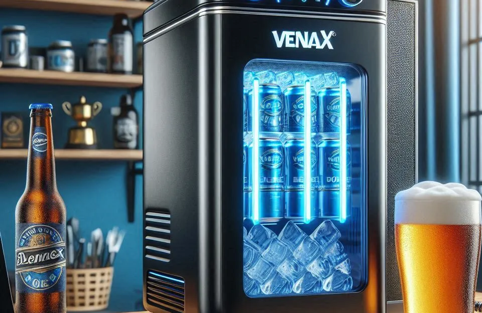 Cervejeira Venax Blue Light 209L Preto 127V: Eficiência e Design para Sua Bebida Gelada