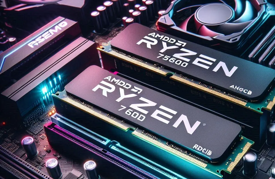 KIT UPGRADE AMD RYZEN 5 7600X A620M-HDB/M.2 MEMÓRIA RAM-MONTADO E ATUALIZADO (2X 16GB 5200MT/S RGB) – Performance Avançada para Seu PC