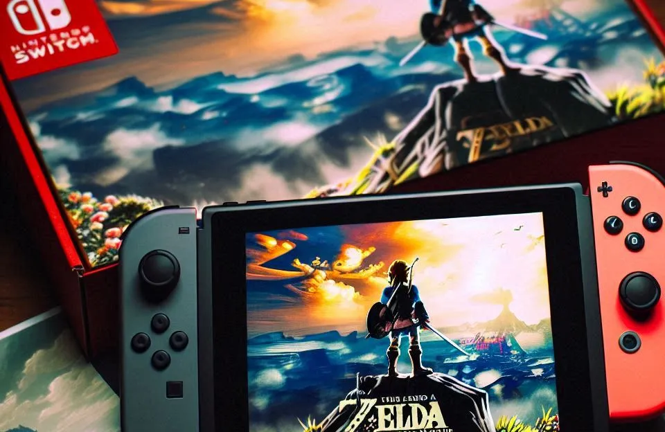 Nintendo Switch OLED Zelda Edition Region-Free