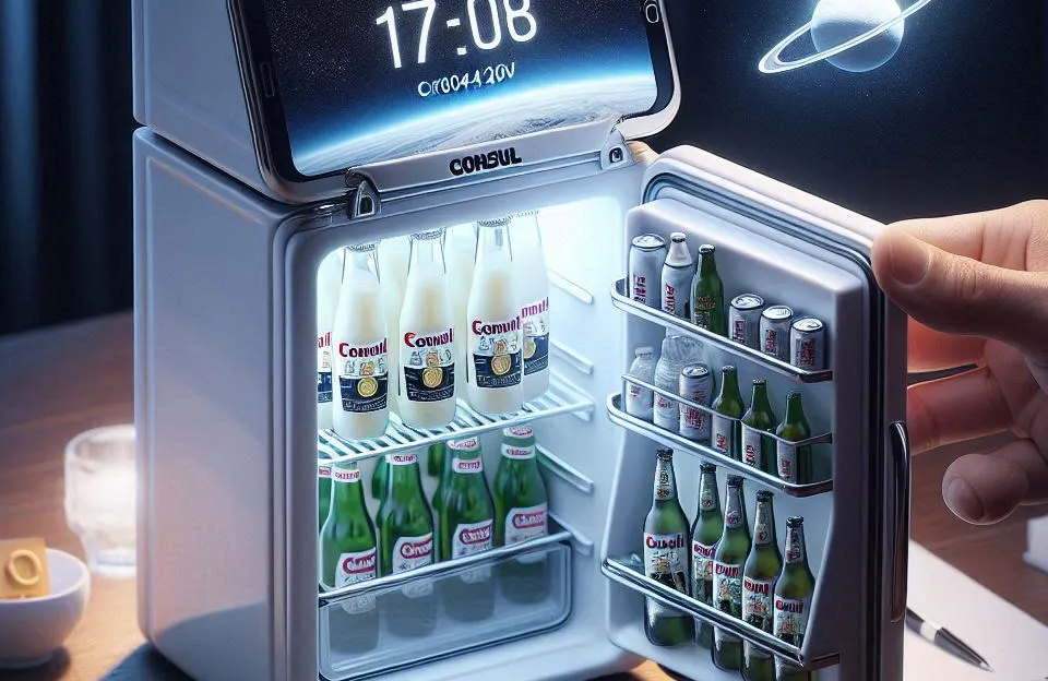 Frigobar 47L Consul Branco CRC04AB 220V: Compacto e Eficiente