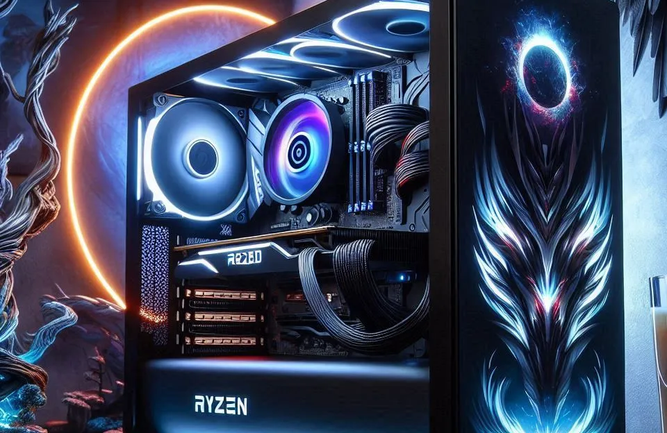 PC Gamer AMD Ryzen 5 5600GT com 32GB de RAM e SSD NVMe de 500GB
