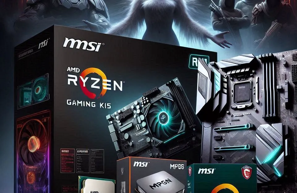 Kit UPGRADE AMD RYZEN 7 5700X + MSI MPG B550 GAMING PLUS