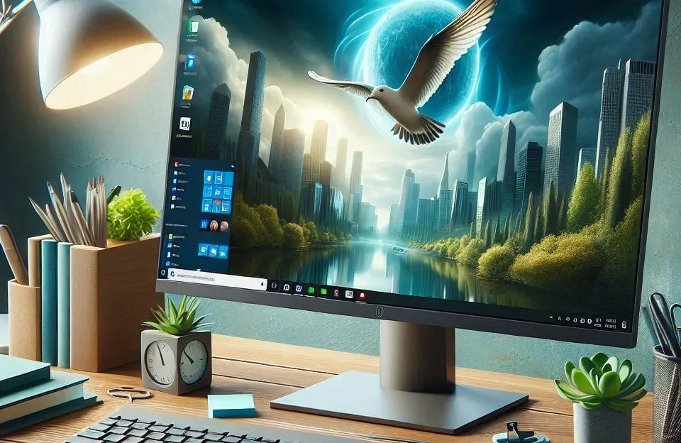 Computador Completo Slim Intel Core i7 16GB SSD 1TB Wifi Windows 10 Pro Monitor 24" 3green Office 3GO-060