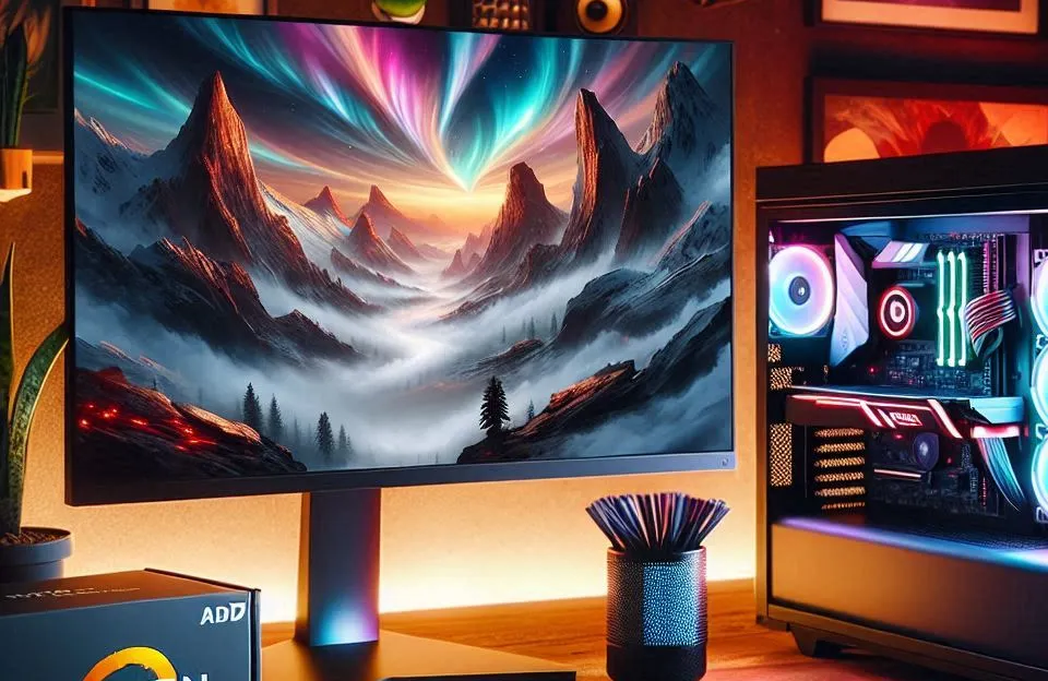 PC Gamer AMD Ryzen 3 3200G com Monitor 19'' e Kit Gamer RGB