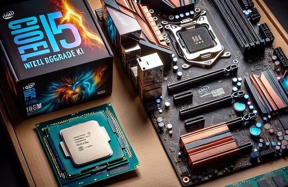 Kit Upgrade Intel i5-10400F com Placa-Mãe H510M e 16GB DDR4