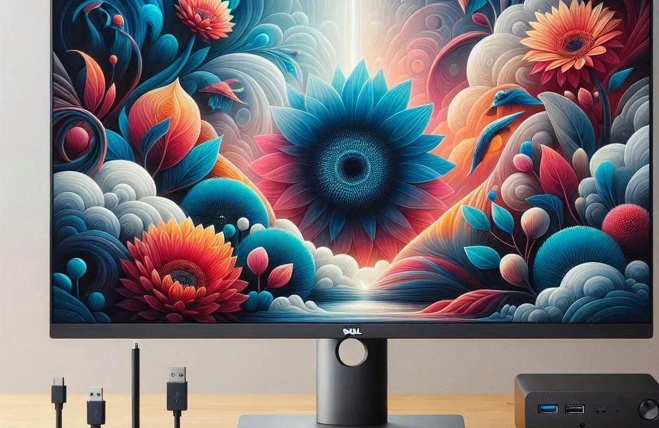 Monitor Dell de 24" P2425HE com Hub USB-C