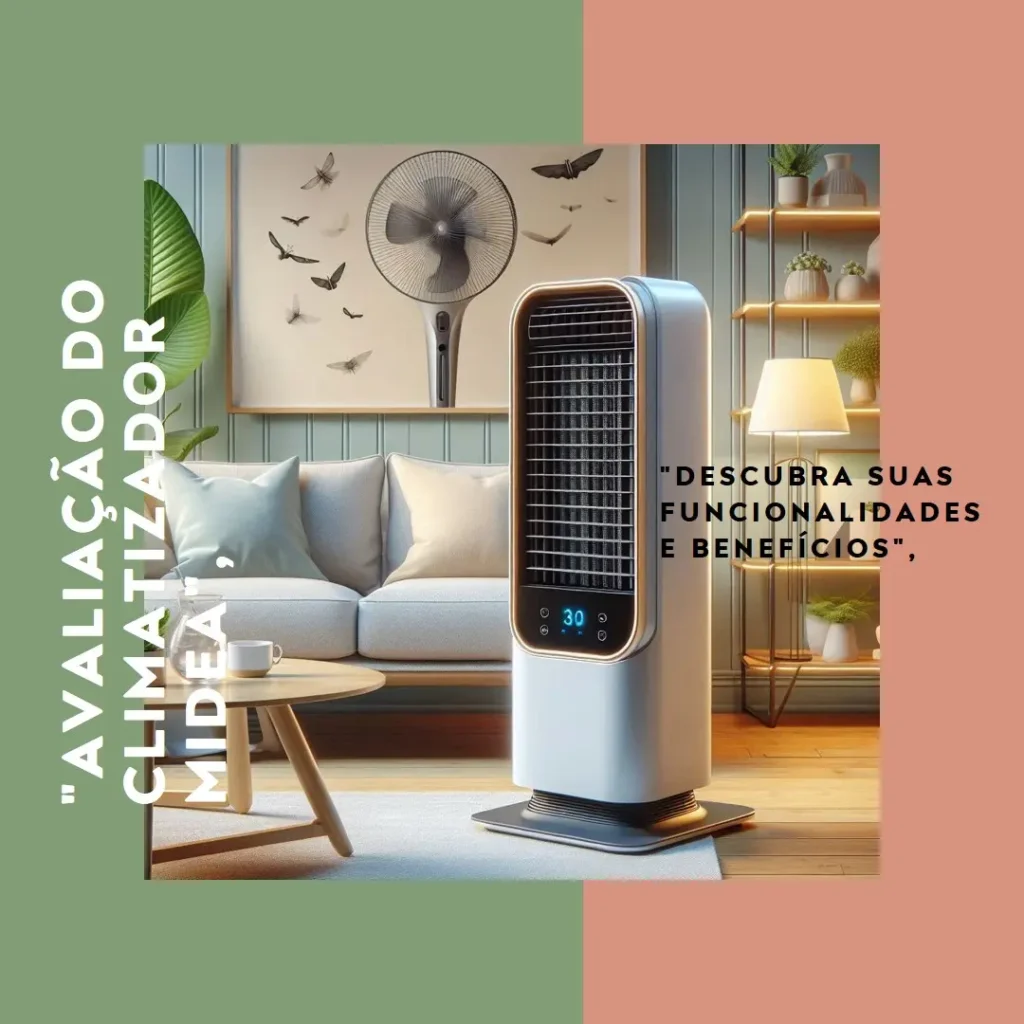 Climatizador de Ar Frio 60W 4,5L Midea 220V