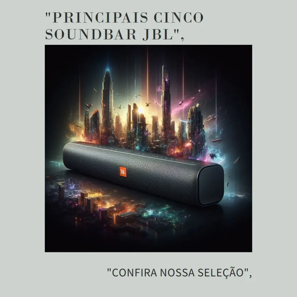 Principais Cinco soundbar JBL cinema 2.1 sb180