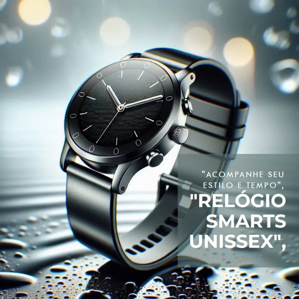 Relógio Smarts Unissex Full Display Preto - MOLIFEGAE/7P: Funcionalidade e Estilo