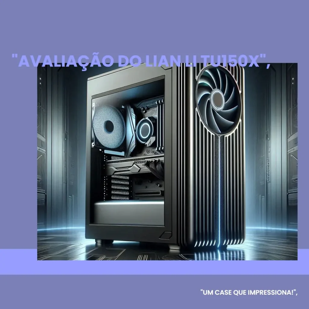 Lian Li TU150X: Gabinete Gamer Mini-ITX com Design Compacto e Portabilidade