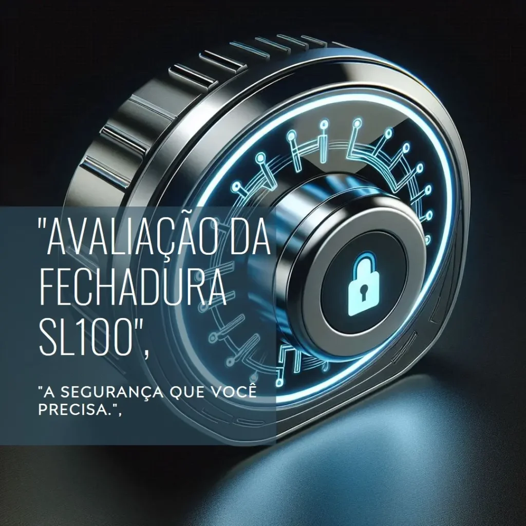 Fechadura Digital SL100 Smart Lock Embutida: Segurança e Tecnologia