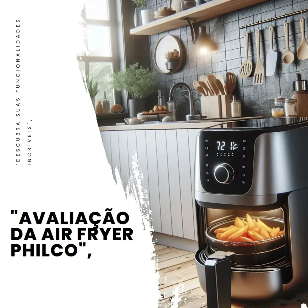 Fritadeira Air Fryer Philco 12L: Grande e Versátil