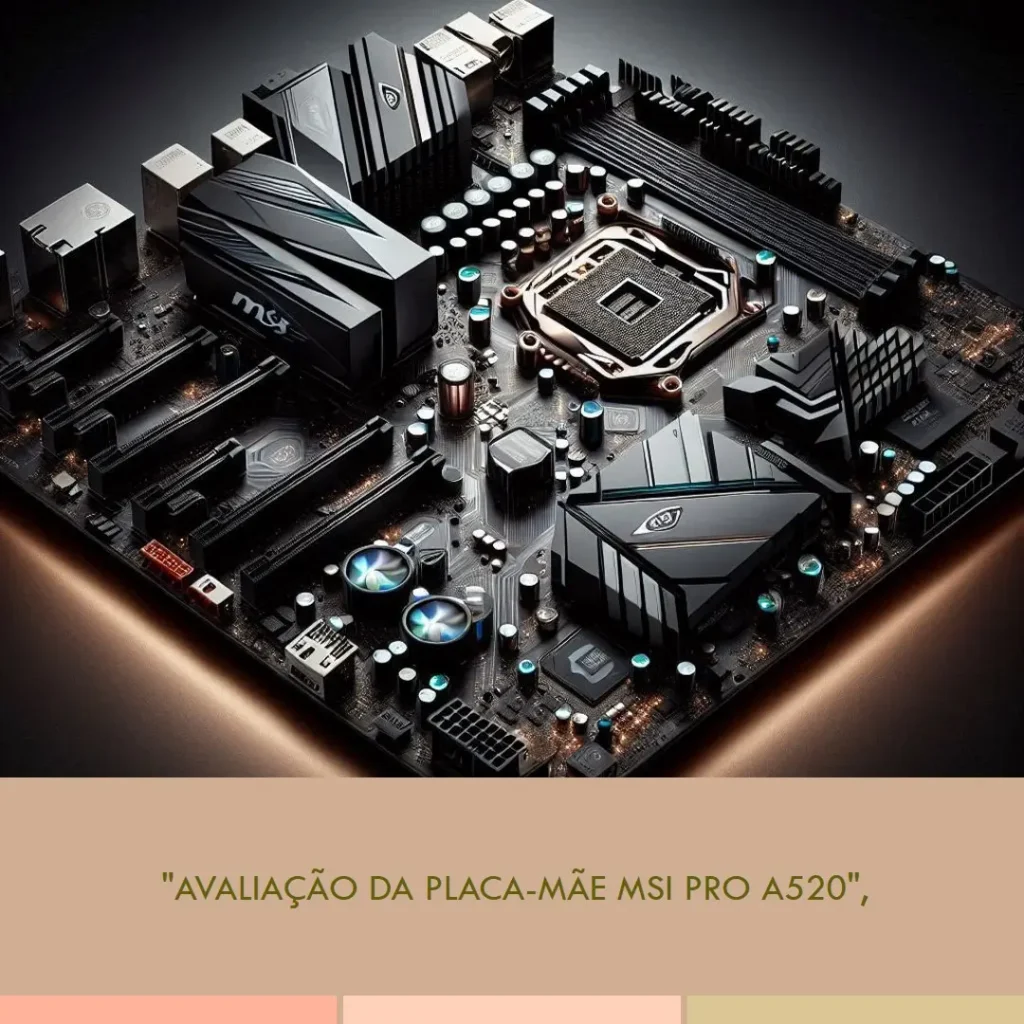 MSI PRO AMD A520 Micro ATX: Placa-mãe de Alto Desempenho