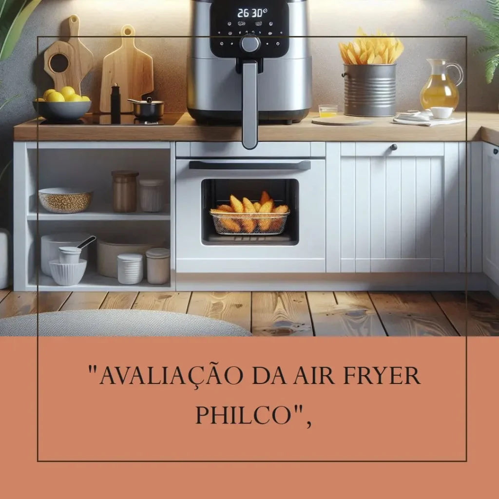 Fritadeira Air Fryer Philco 9L 1800W PAF90 Redstone