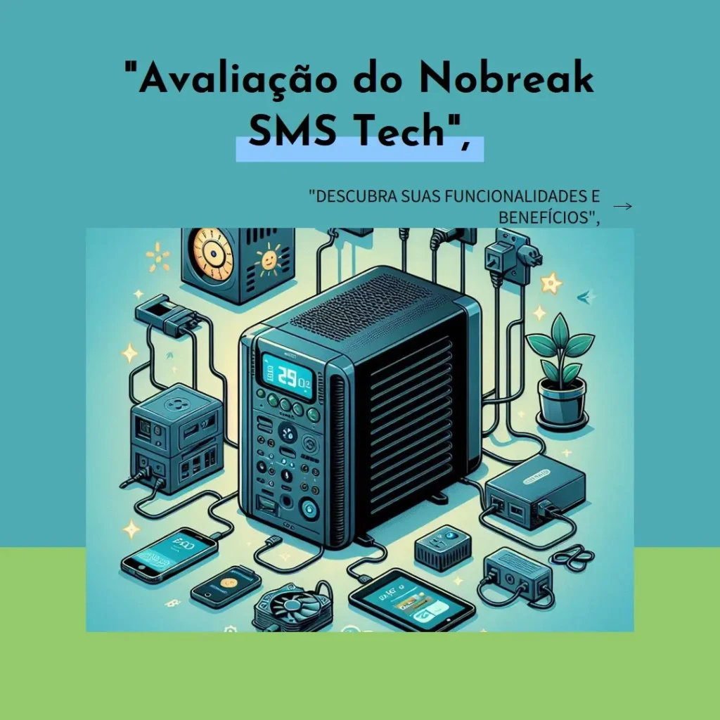 Nobreak SMS Tech 700 VA Line Interactive: Proteção Eficiente para Seus Equipamentos