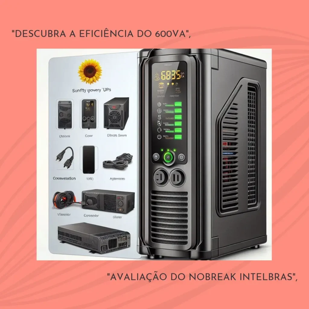 intelbras Nobreak Senoidal Bivolt SNB 600VA