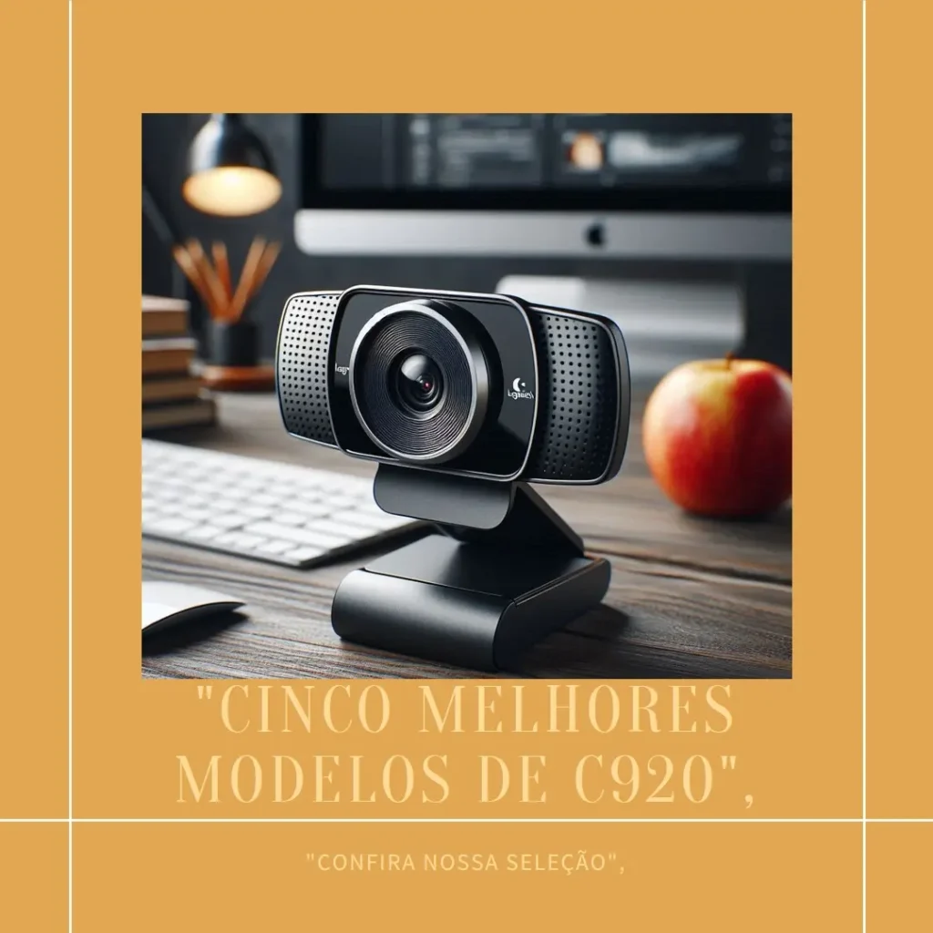 Cinco Melhores Modelos de c920 webcam Logitech