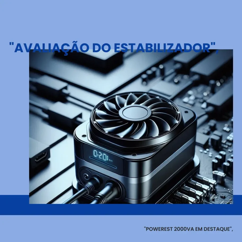 Estabilizador Powerest 2000VA 220V Preto Ts Shara: Proteja seus equipamentos com eficiência