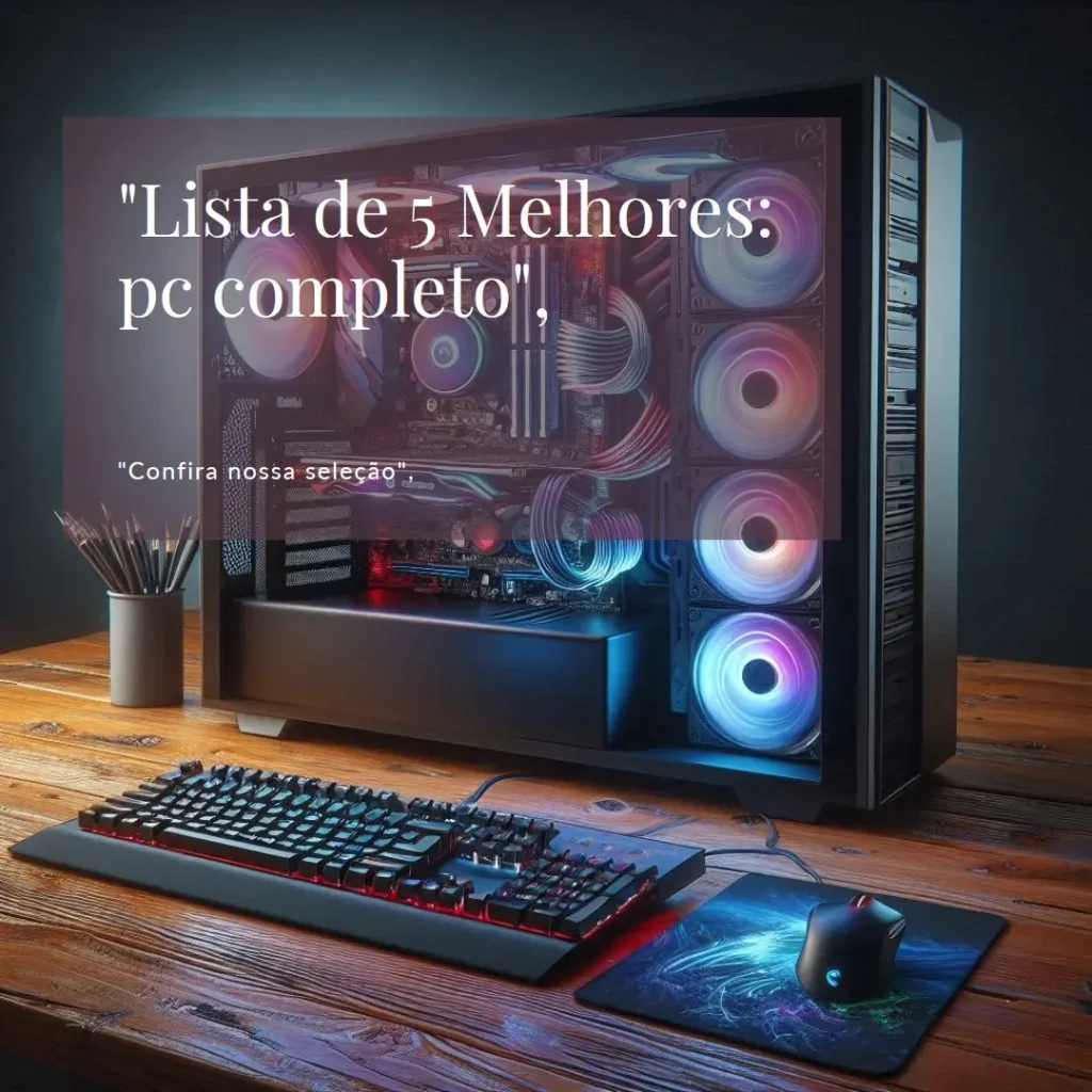 Lista de 5 Melhores: pc completo
