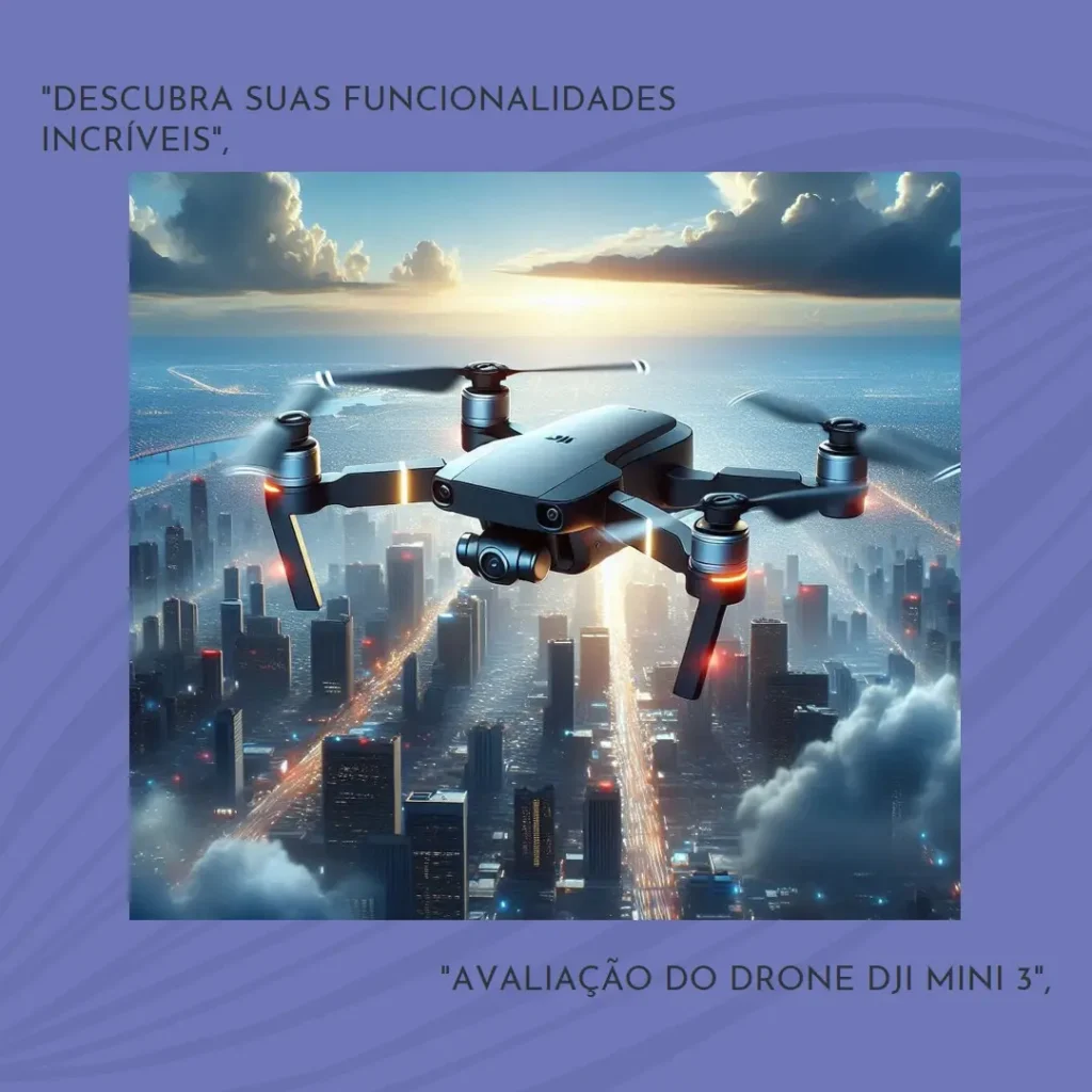 Drone DJI Mini 3 Fly More Combo com Tela – Vale a Pena?