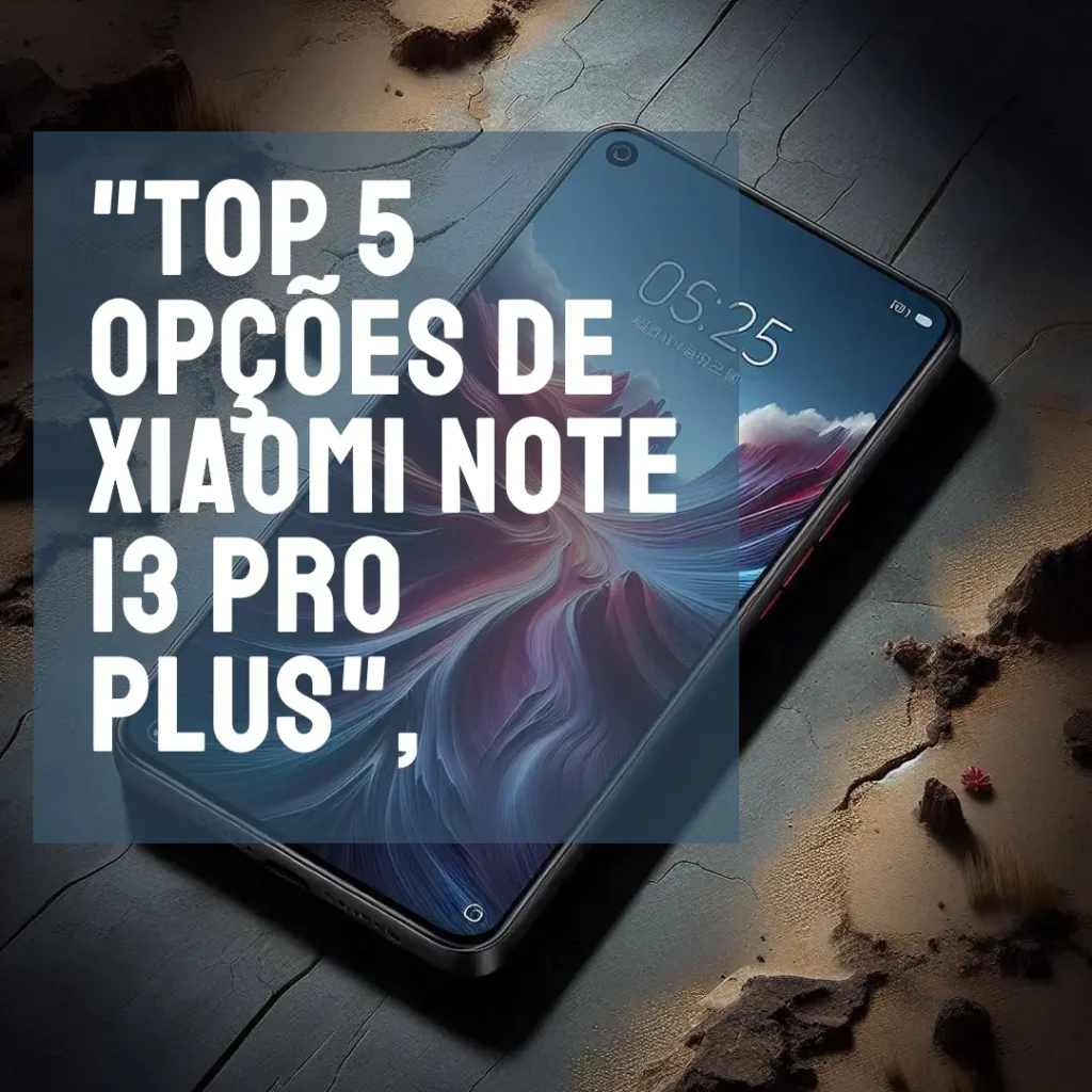 Top 5 Opções de xiaomi note 13 pro plus