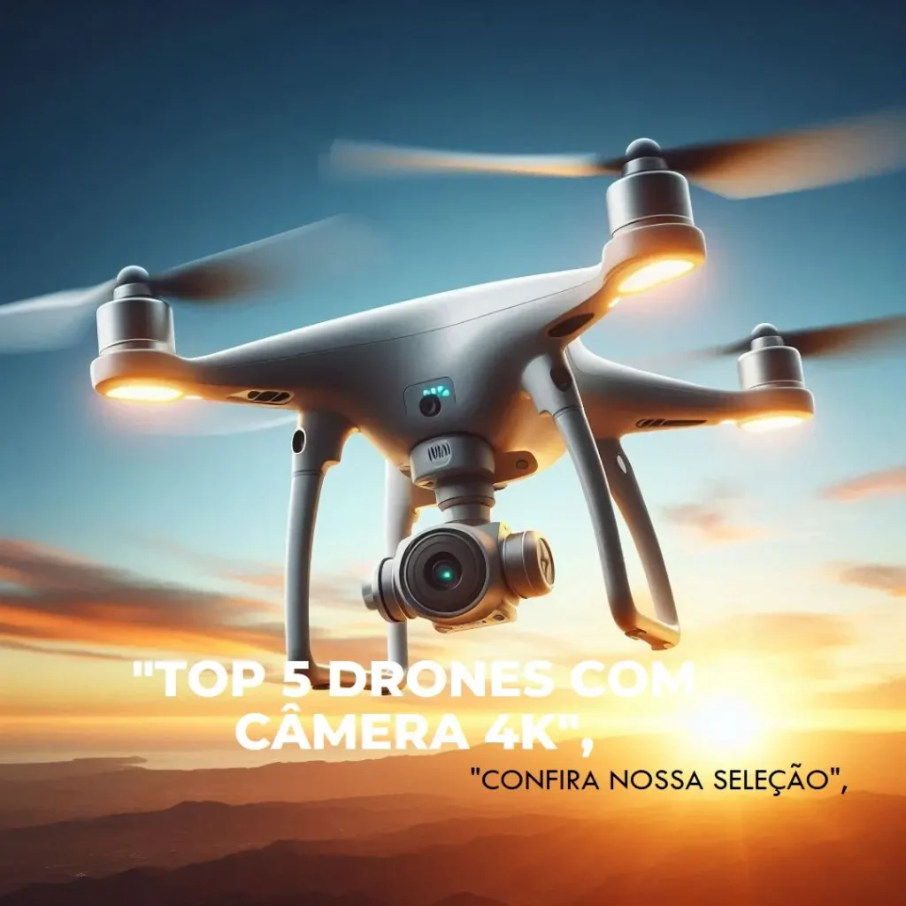 Top 5 drone com câmera 4k