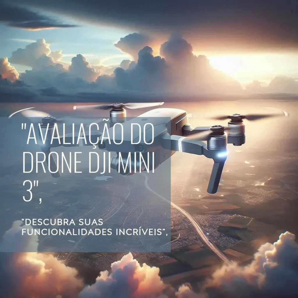 Drone DJI Mini 3 DJI RC-N1: Compacto e Potente