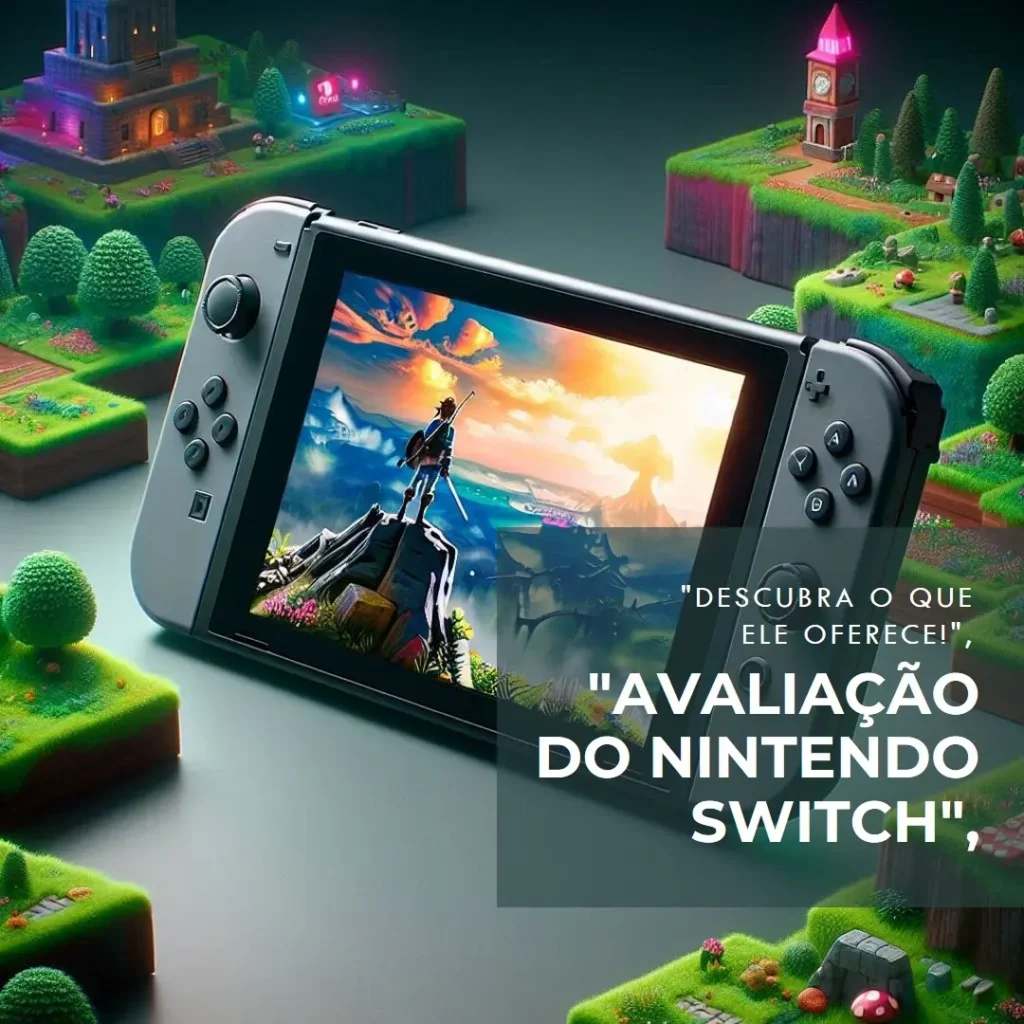 Nintendo Switch OLED com Super Mario Bros. Wonder e 12 Meses de Online