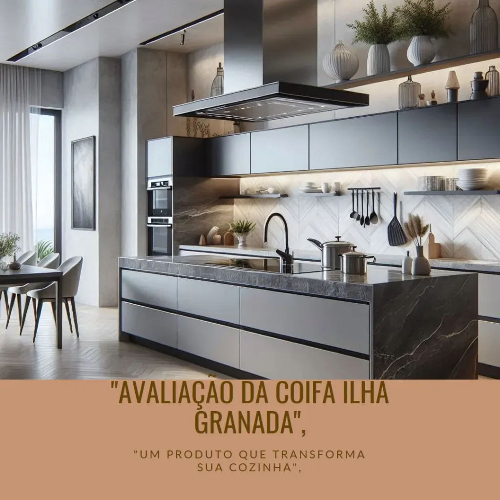 Suggar Coifa Ilha Granada Inox 90cm 220V – Potência e Estilo para sua Cozinha
