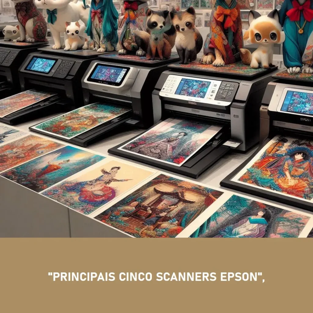 Principais Cinco scanner Epson