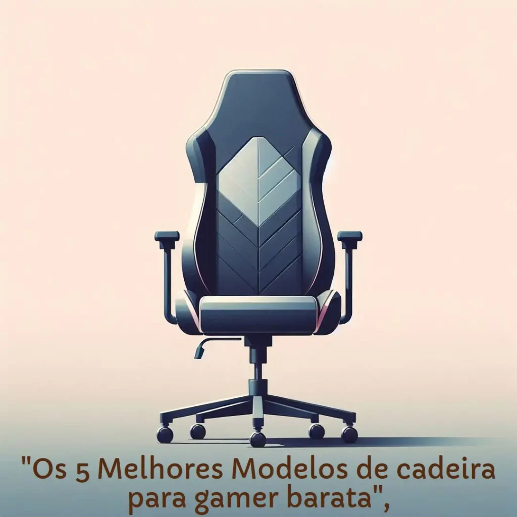 Os 5 Melhores Modelos de cadeira para gamer barata