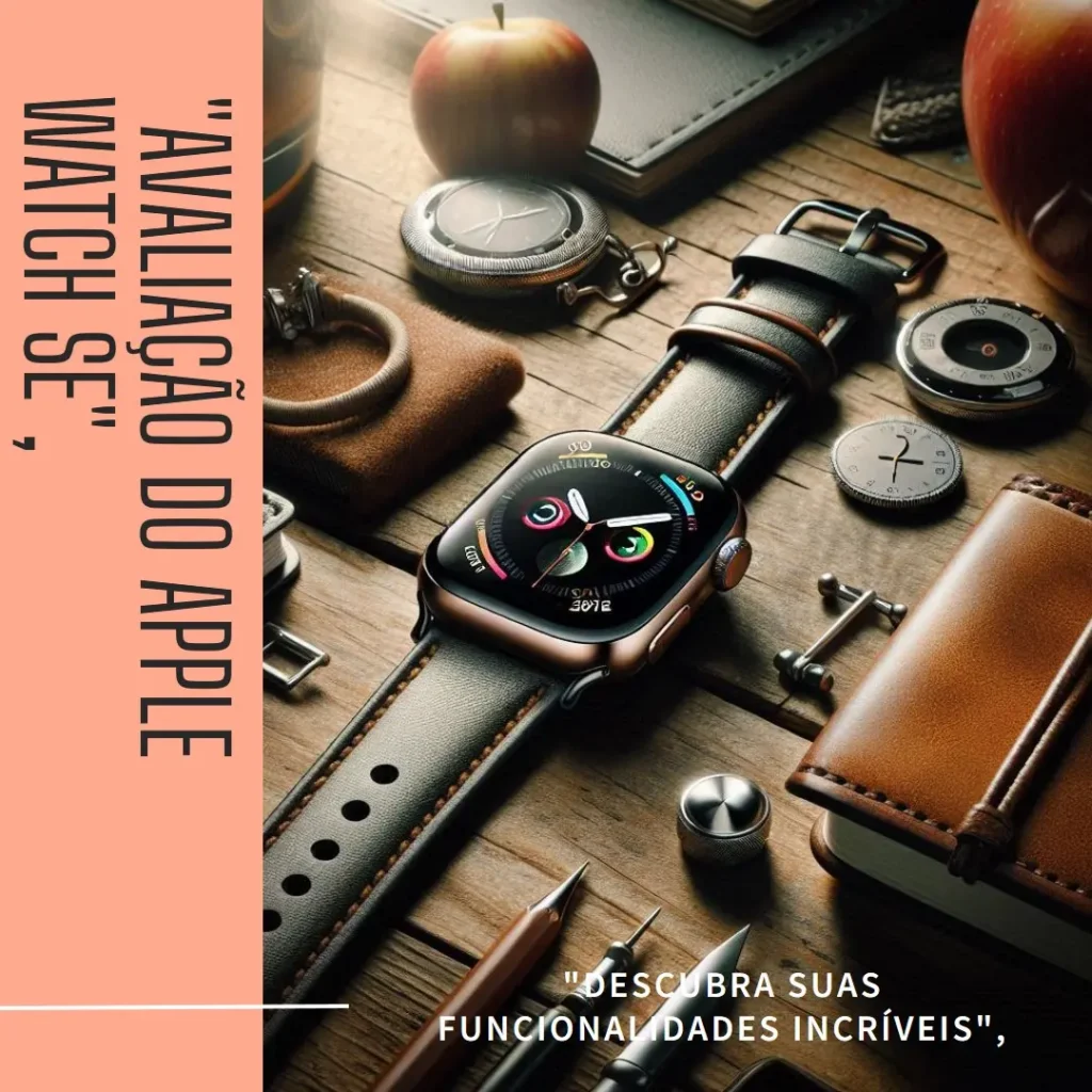 Apple Watch SE GPS • Caixa Prateada de Alumínio – 40 mm • Pulseira Loop Esportiva Nuvem Azul