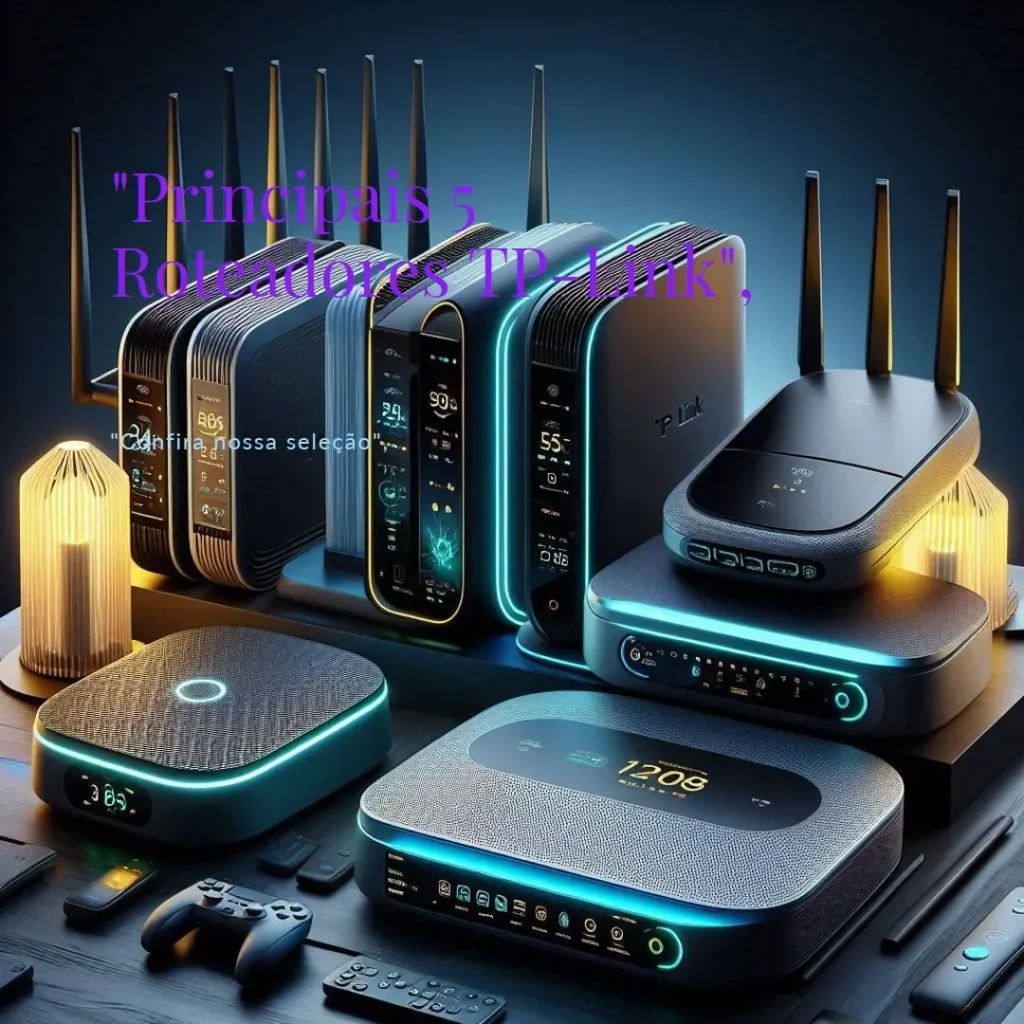 Principais 5 roteadores tp link 4 antenas