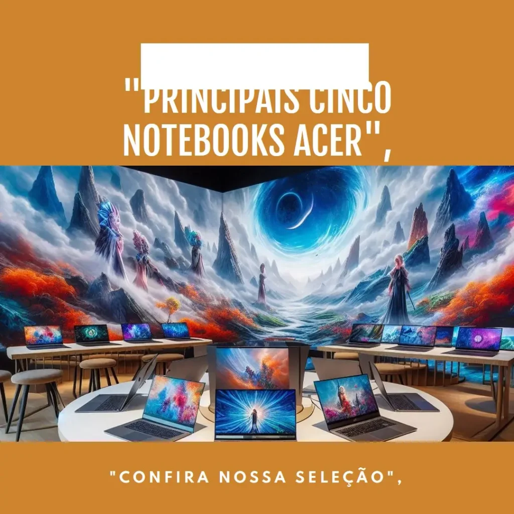 Principais Cinco notebook accer