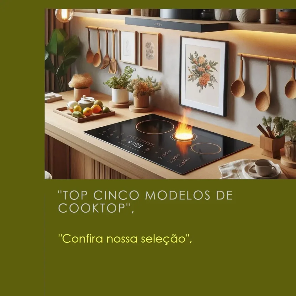 Top Cinco Modelos de cooktop indução