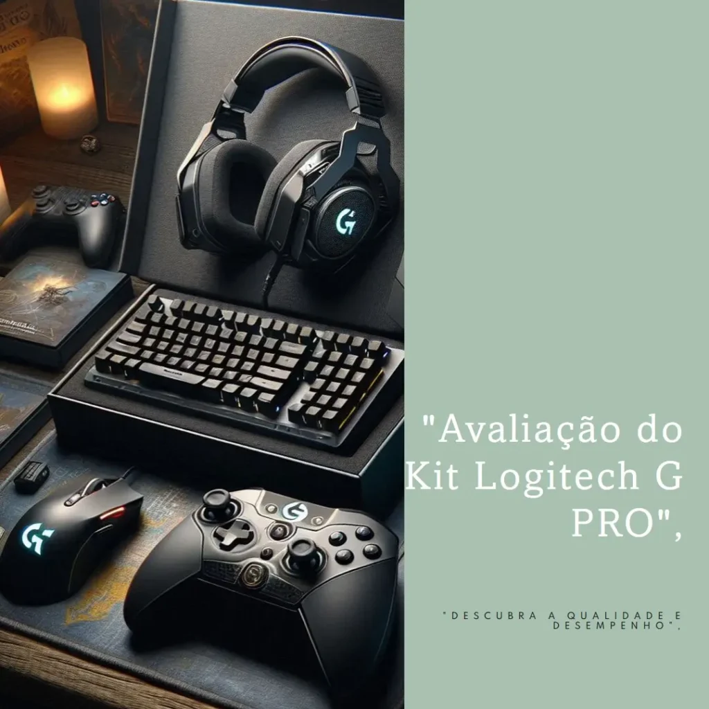 Kit Logitech G PRO 2 Wireless + Headset PRO X 2 LIGHTSPEED: Desempenho e Conforto para Gamers