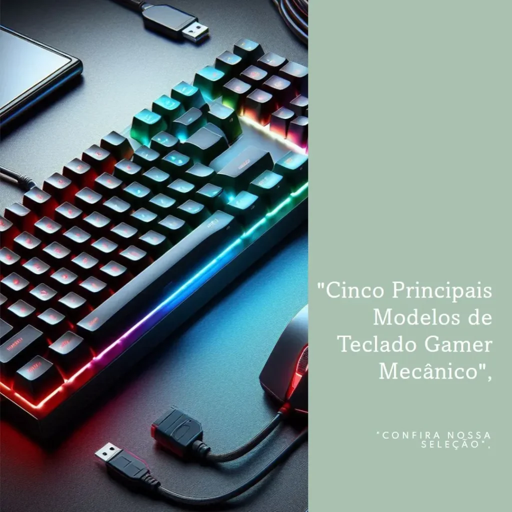Cinco Principais Modelos de teclado gamer mecanico