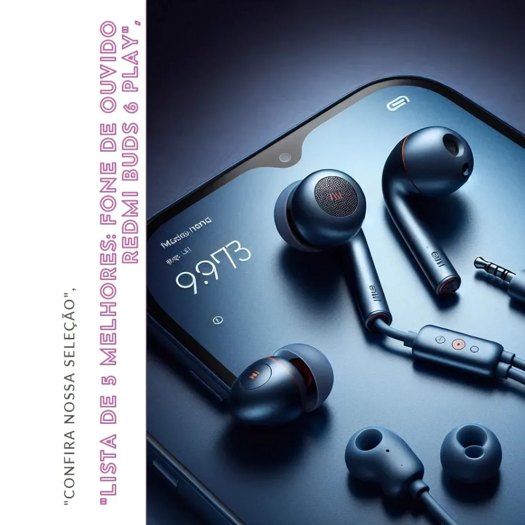 Lista de 5 Melhores: fone de ouvido Redmi buds 6 play