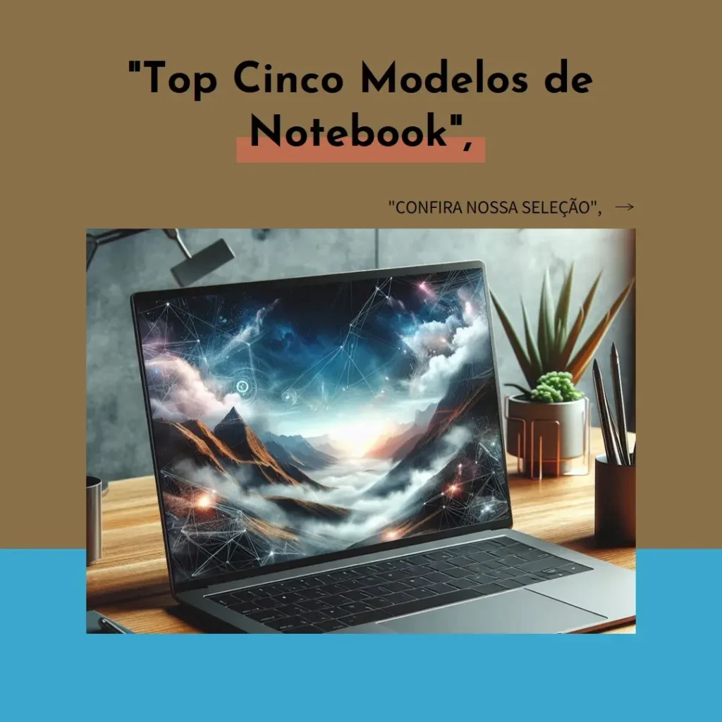 Top Cinco Modelos de notebook com touch na tela