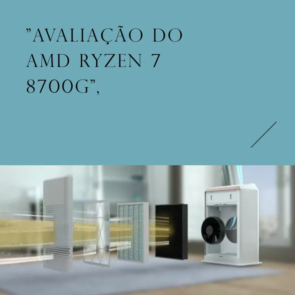 AMD Ryzen 7 8700G 8-Core, 16-Thread Desktop Processor: Desempenho Excepcional para Seu PC