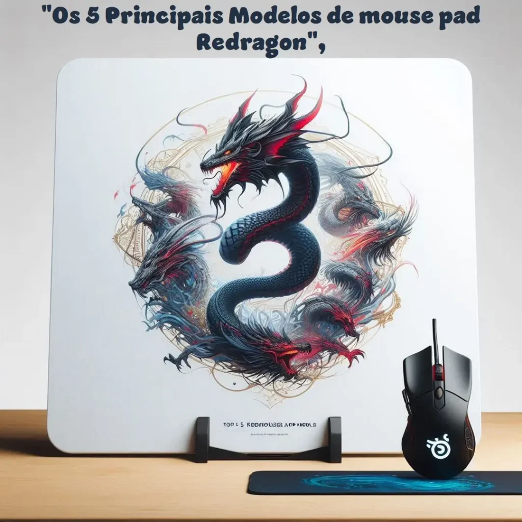 Os 5 Principais Modelos de mouse pad Redragon