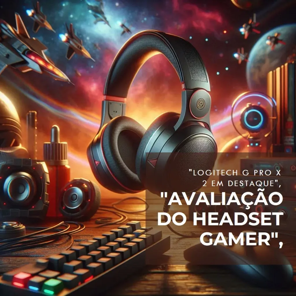 Headset Gamer Sem Fio Logitech G PRO X 2 LIGHTSPEED: Som Imersivo e Conforto para Jogadores