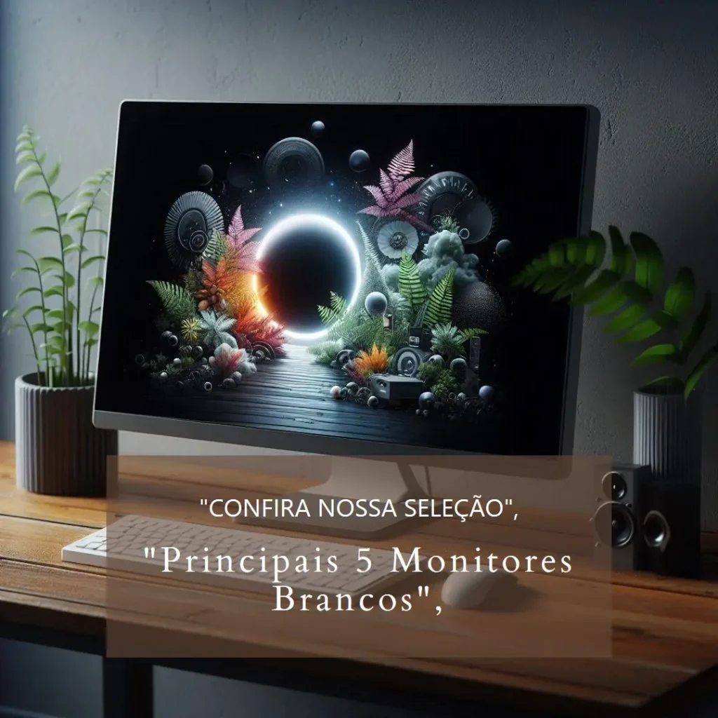 Principais 5 Monitor branco